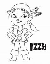 Izzy Coloring Lovely Game Pages Print sketch template