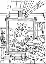 Coloring Pages Muppets Getcolorings Muppet sketch template