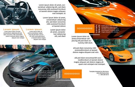 luxury automotive brochure template blucactus usa