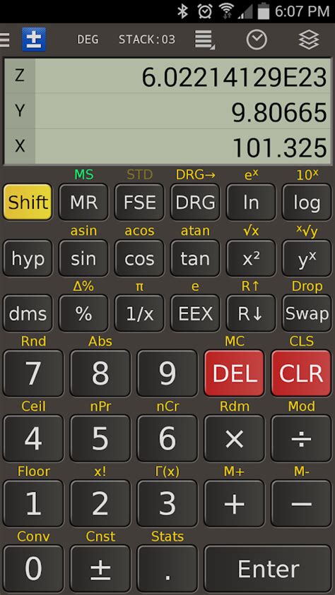 scientific calculator  screenshot