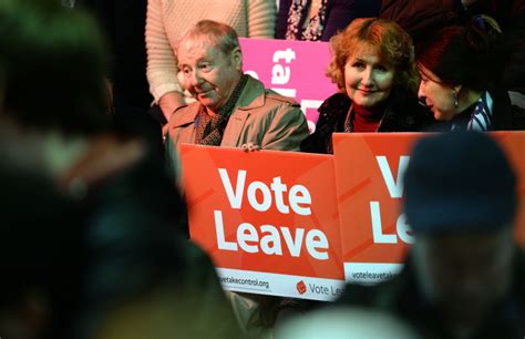 brexit chaos britains vote leave campaign fined  illegal