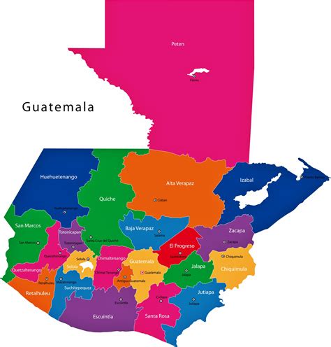 el mapa de guatemala image