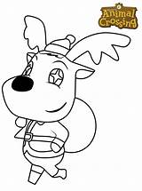 Jingle Coloring Crossing Animal Pages Fun Kids Printable Votes sketch template