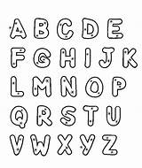 Alphabet Coloring Color Kids Letters Worksheet Print Doodle Simple Pages Aspect Stars Little sketch template