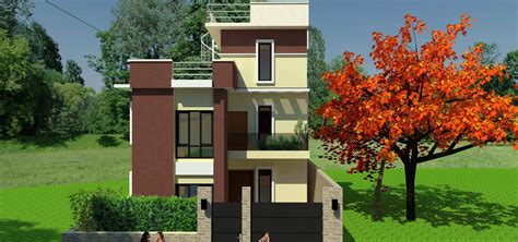 budhanilkatha residence front elevation ga builders kathmandu nepal