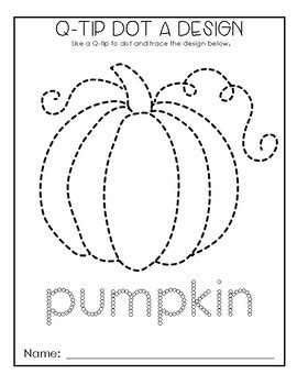 thanksgiving  tip dot  tracer pages differentiated kindergarten