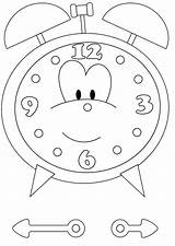 Coloring Clock Kids Pages Choose Board Printable sketch template