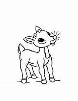 Rudolph Hellokids sketch template