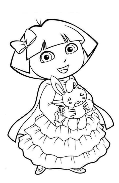 dora coloring peppa pig coloring pages happy birthday coloring pages