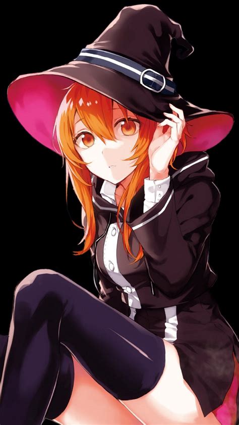 Images Anime Iphone Wallpapers Hd Anime Witch Anime Halloween Anime