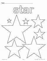 Coloring Pages Star Shooting Shapes 3d Constellation Shape Octagon Getcolorings Basic Color Getdrawings Colorings Printable sketch template
