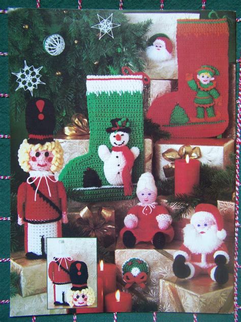 Usa Free Sandh 18 Vintage Crochet Christmas Patterns Book