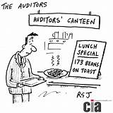 Audit Auditors Cartoons Canteen Auditor Auditing sketch template