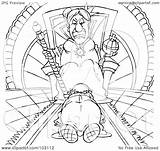 Kneeling Before Man Outline Mean Coloring Queen Illustration Royalty Clipart Rf Bannykh Alex Regarding Notes sketch template