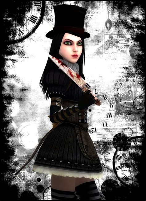 act of madness by jagged66 on deviantart alice liddell dark alice in