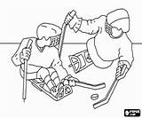 Hockey Coloring Sledge Sport Pages Athletes Oncoloring Afkomstig Van sketch template