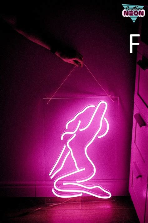 sexy girls neon sign home decor t hanging sign neon etsy
