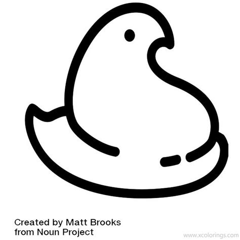 ideas  coloring peep coloring page printable