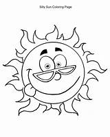 Sun Coloring Pages Kids Print sketch template