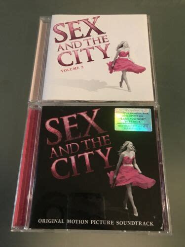 lot of 2 sex and the city cds volume 2 and soundtrack very good