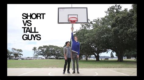 short vs tall guys youtube