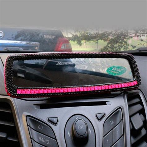 sparkly bling bling car accessories female unique car rear etsy