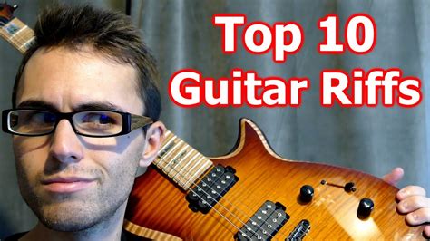 top  greatest guitar riffs played  youtube