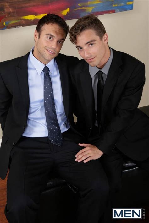 A Day At The Office With Tyler Morgan And Rocco Reed Via Men
