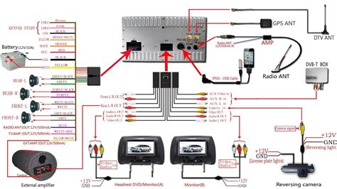 dual car stereo wiring harness diagram electrical wiring
