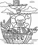 Piraat Piet Kleurplaten Kleurplaat Knutselen sketch template