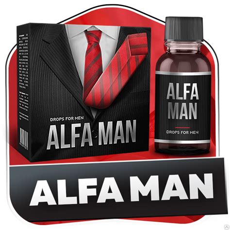 Alfa Man — капли для потенции состав показания инструкция цена отзывы