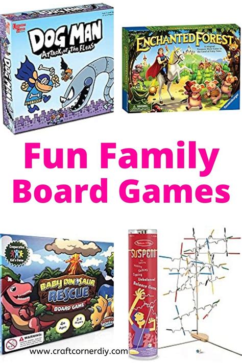 fun family board games craft corner diy