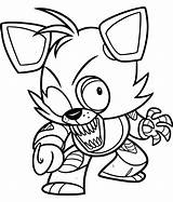 Coloring Pages Foxy Fnaf Nights Five Printable Freddy Colouring Color Print Golden Getcolorings Chibi Book Getdrawings Choose Board Template sketch template