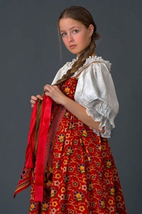 Russian Women S National Costume Peasant Модные стили Фестивальные