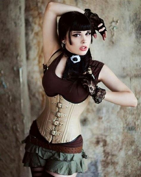 Very Sexy Cosplay Costume Corset Steampunk Gorgeous