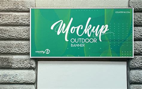 outdoor banner mockup css author