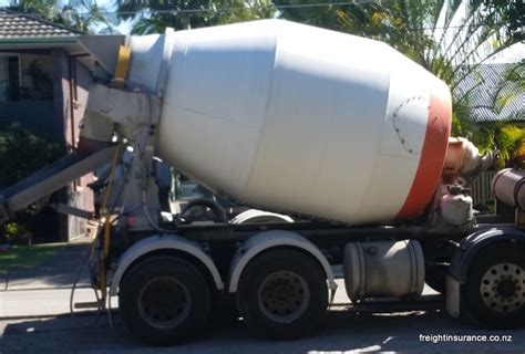 cement truck freight insurance