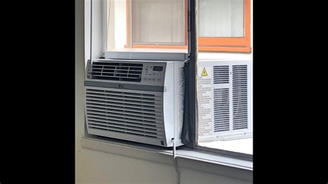casement  crank window air conditioner installation long version  shorter video