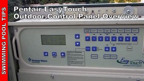 pentair easy touch  manual