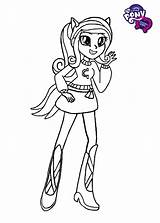 Coloring Shakers Game Pages Nick Little Pony Colorir Equestria Template Girls sketch template