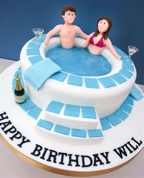 10 Best Images About Hot Tub Cake On Pinterest Swimming Pool Cakes