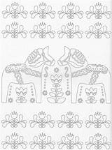 Coloring Scandinavian Book Pages Print sketch template