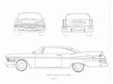 Plymouth Fury 1959 Blueprints Smcars sketch template