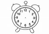 Reloj Despertador Relojes Despertadores Horloge Imagui sketch template