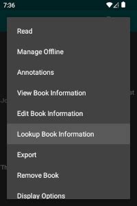 book info lookup add  user guide lookup book information