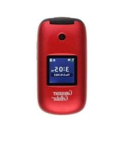 Consumer Cellular 3g Flip Phone Huawei Envoy Red