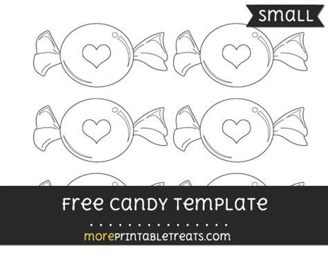 candy template small