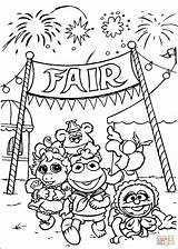 Coloring Pages Muppet Babies sketch template