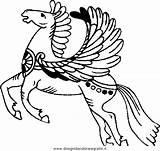 Pegaso Colorare Pegasus Cavallo Fantasie Disegnidacolorare Ausmalen Disegnidacoloraregratis Malvorlage 2875 Altri Seguito sketch template