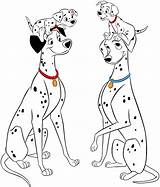 Pongo Perdita Dalmatians Disneyclips 101dalmatians Freckles sketch template